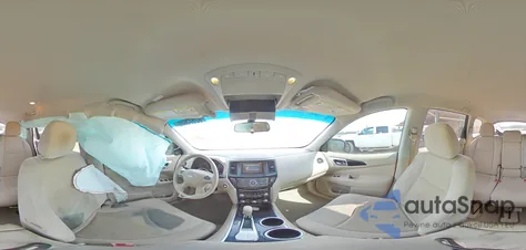 2014 Nissan Pathfinder S z USA, uszkodzony, nr VIN 5N1AR2MN4EC643559